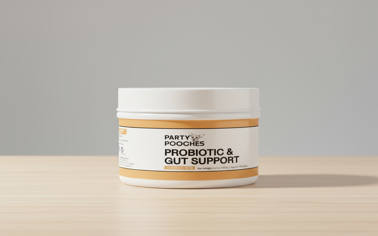 Party Pooches: Probiotic & Gut Support (4.2 oz)