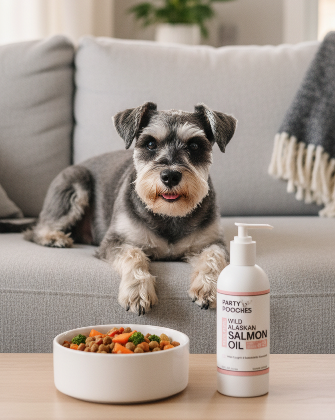 Party Pooches: Wild Alaskan Salmon Oil (8 oz)
