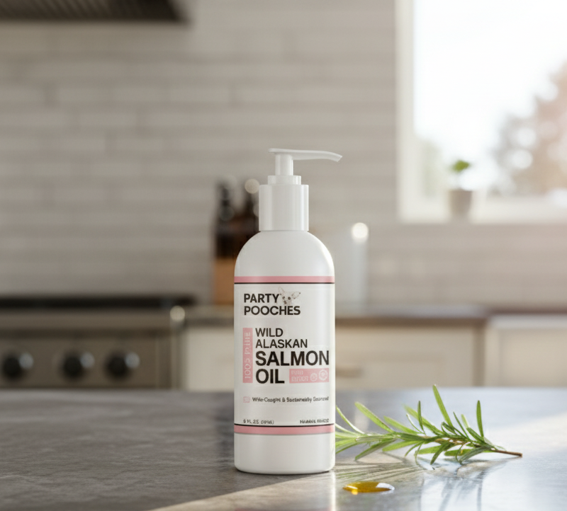 Party Pooches: Wild Alaskan Salmon Oil (8 oz)