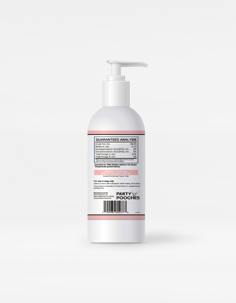 Party Pooches: Wild Alaskan Salmon Oil (8 oz)