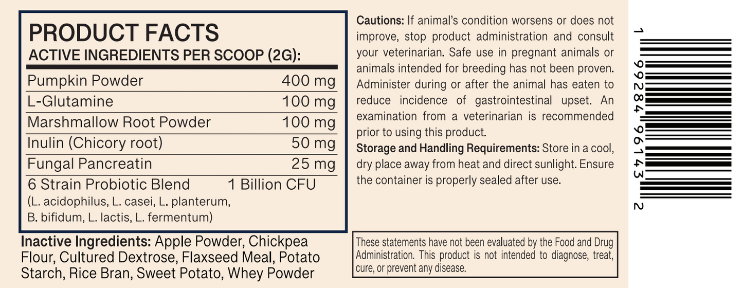 Party Pooches: Probiotic & Gut Support (4.2 oz)